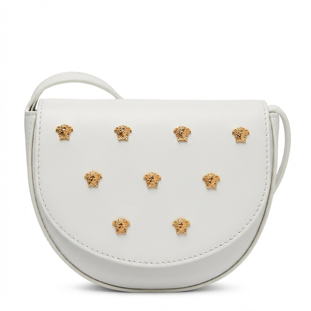 Versace handbag with gold bear details available at Lestyle Boutique Melbourne