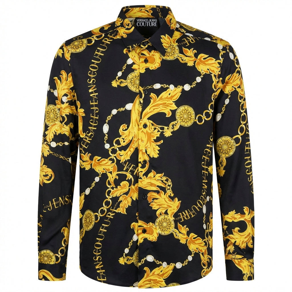 Versace Jeans Couture shirt featuring bold floral print available at Lestyle Boutique Melbourne