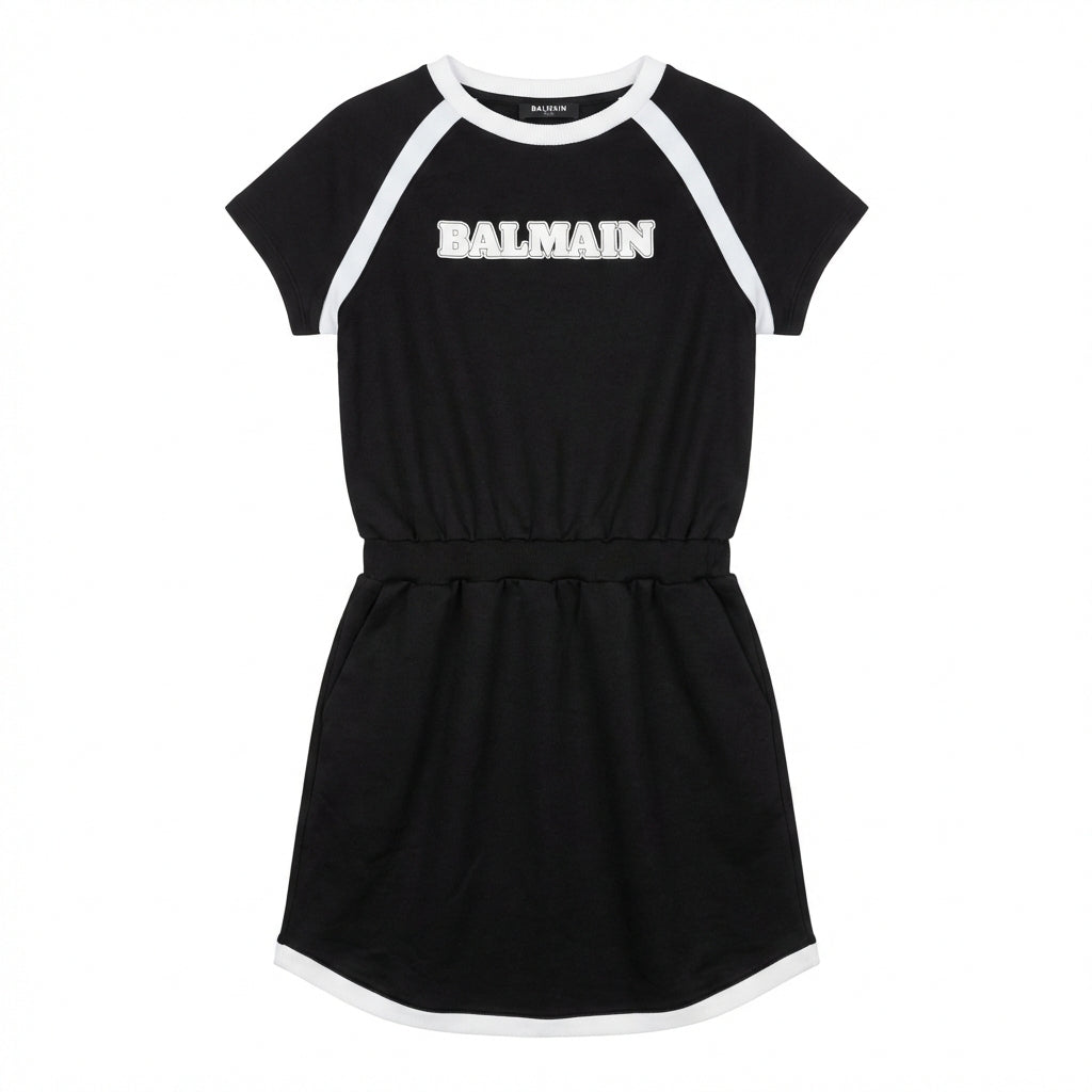 Balmain kids dress featuring a casual style available at Lestyle Boutique Melbourne