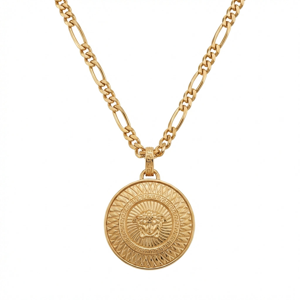 Versace necklace featuring medusa head available at Lestyle Boutique Melbourne