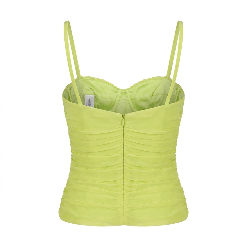 Versace Jeans Couture top featuring pleated design available at Lestyle Boutique Melbourne