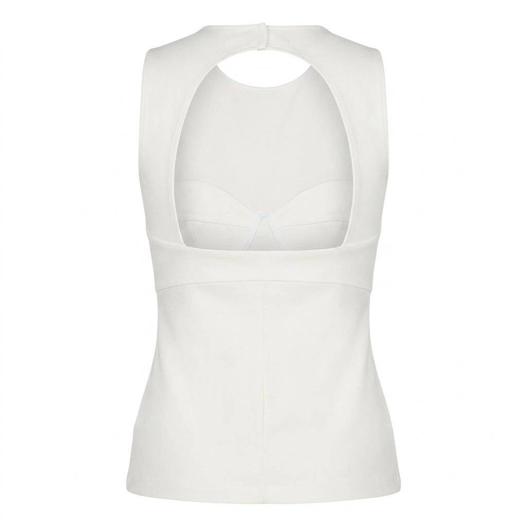 Versace Jeans Couture top featuring cut-out design available at Lestyle Boutique Melbourne