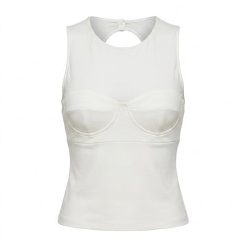 Versace Jeans Couture top featuring cut-out design available at Lestyle Boutique Melbourne