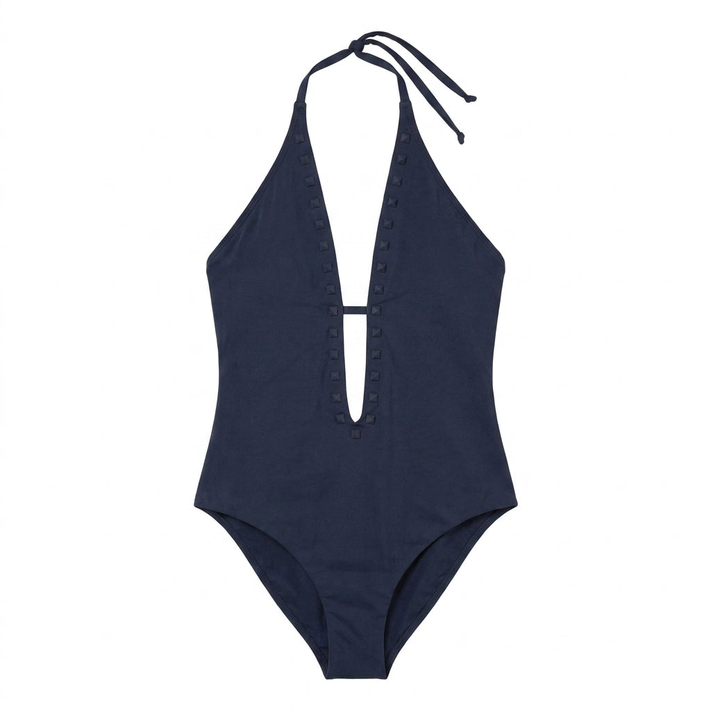 Patrizia Pepe swimsuit featuring key detail, available at Lestyle Boutique Melbourne