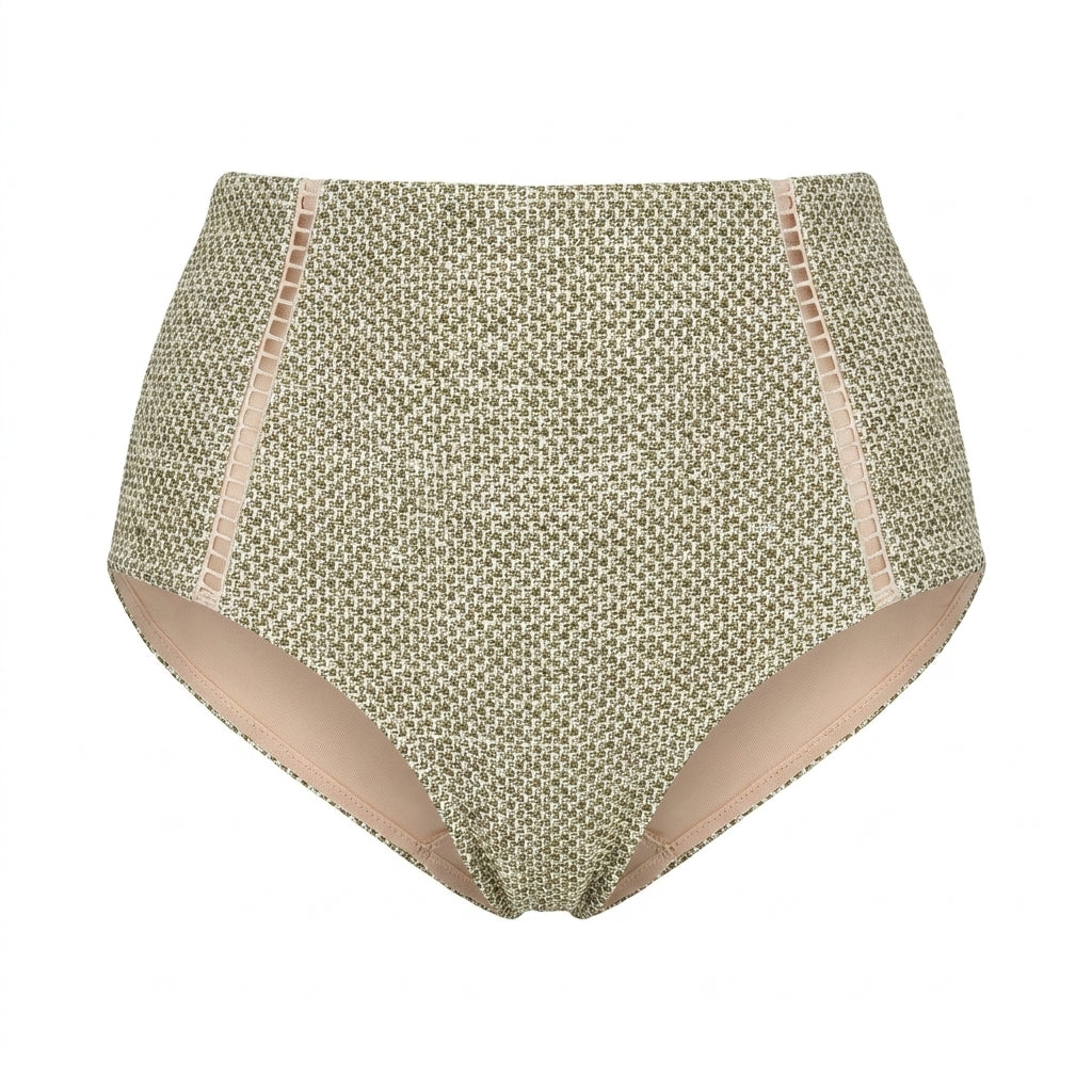 Red Valentino shorts featuring a textured pattern and satin trim available at Lestyle Boutique Melbourne