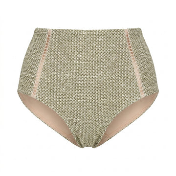 Red Valentino shorts featuring a textured pattern and satin trim available at Lestyle Boutique Melbourne