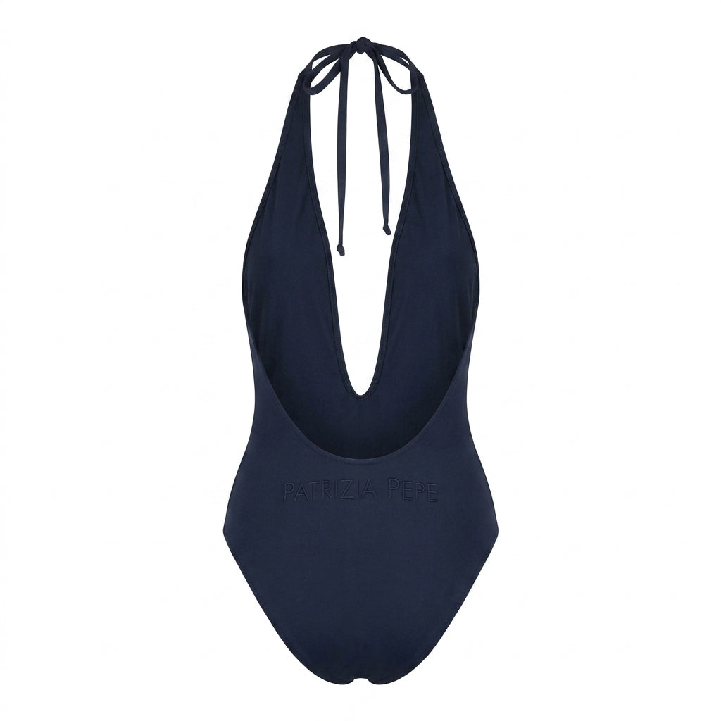 Patrizia Pepe swimsuit featuring key detail, available at Lestyle Boutique Melbourne