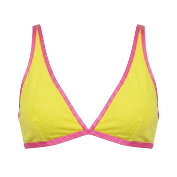 Versace bralette featuring bright yellow color available at Lestyle Boutique Melbourne