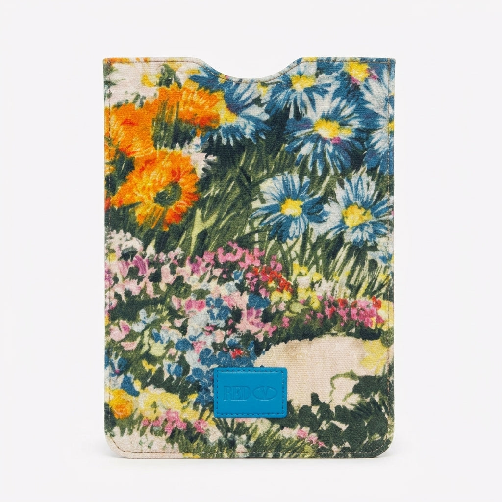 Red Valentino tablet case featuring a floral pattern available at Lestyle Boutique Melbourne