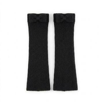 Red Valentino gloves featuring ribbed knit, available at Lestyle Boutique Melbourne