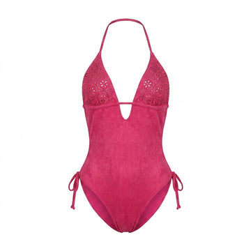 Patrizia Pepe swimsuit featuring lace details available at Lestyle Boutique Melbourne