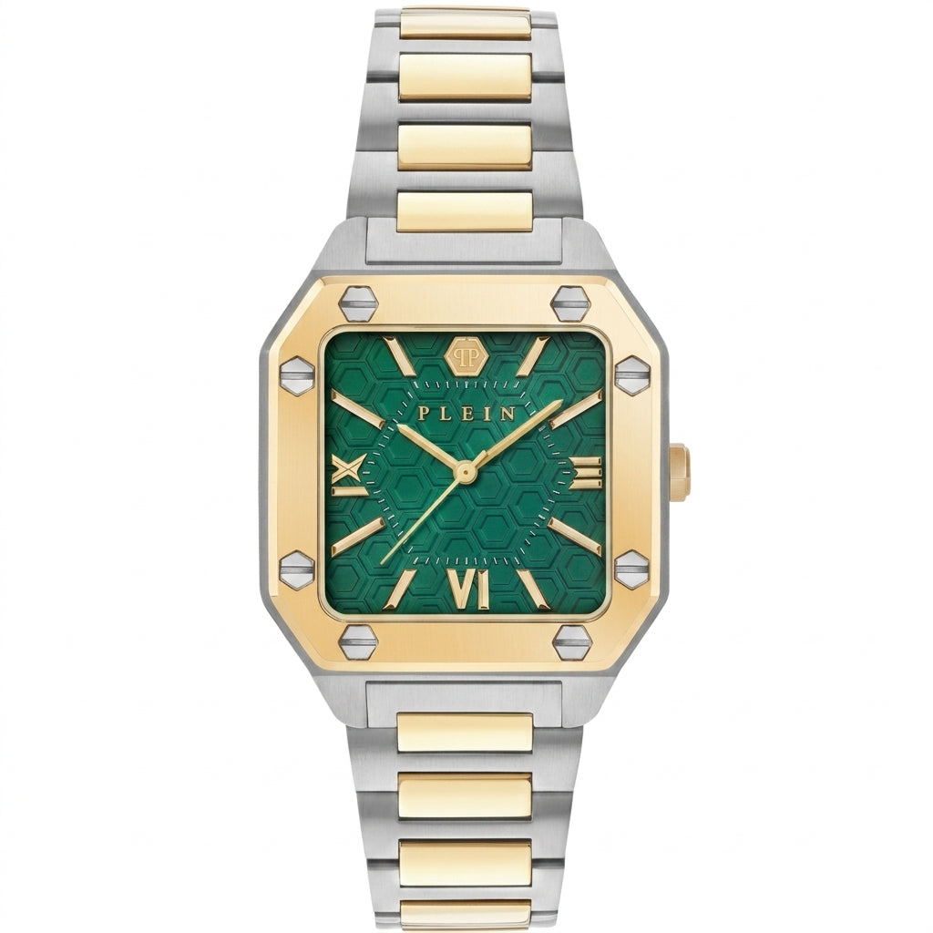 Philipp Plein bracelet watch featuring 2-tone green dial available at Lestyle Boutique Melbourne