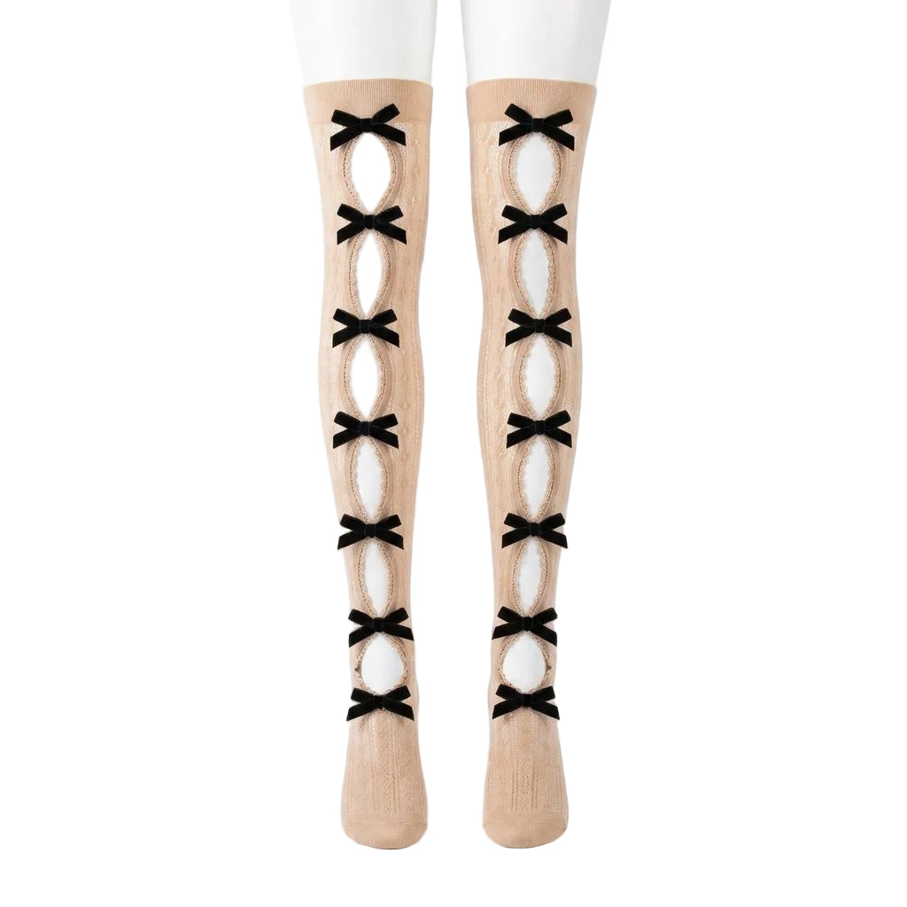 Red Valentino socks with bow details available at Lestyle Boutique Melbourne