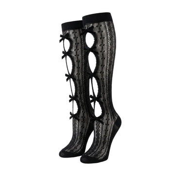 Red Valentino lace sock featuring bow details available at Lestyle Boutique Melbourne