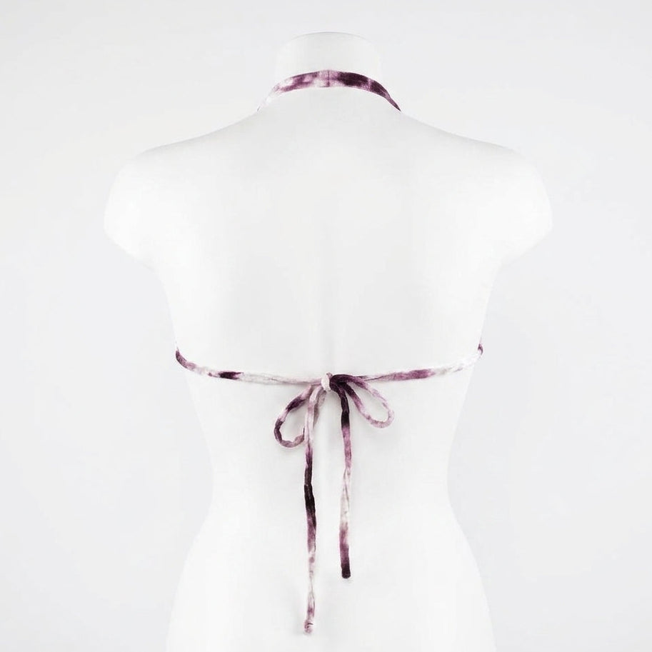 Versace top featuring a tie-dye design available at Lestyle Boutique Melbourne