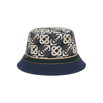 CASABLANCA cotton bucket hat featuring logo print available at Lestyle Boutique Melbourne