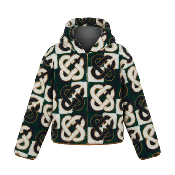 CASABLANCA hooded jacket featuring graffiti monogram available at Lestyle Boutique Melbourne