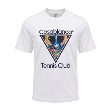 Casablanca T-shirt featuring graphic Tennis Club print available at Lestyle Boutique Melbourne
