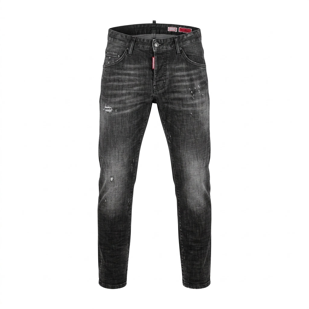 Dsquared skater jeans featuring distressed detailing available at Lestyle Boutique Melbourne
