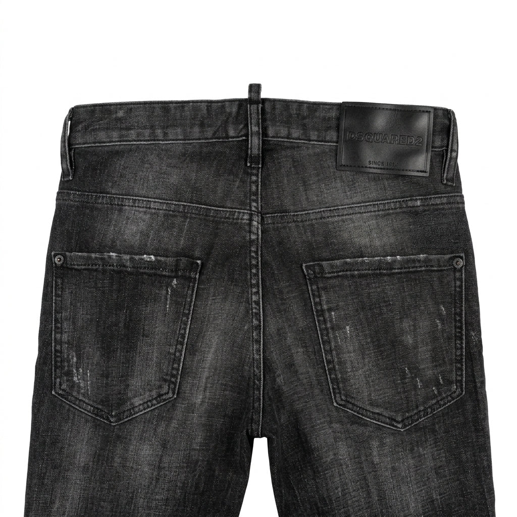 Dsquared skater jeans featuring distressed detailing available at Lestyle Boutique Melbourne