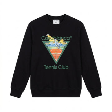 CASABLANCA sweatshirt featuring Tennis Club graphic available at Lestyle Boutique Melbourne