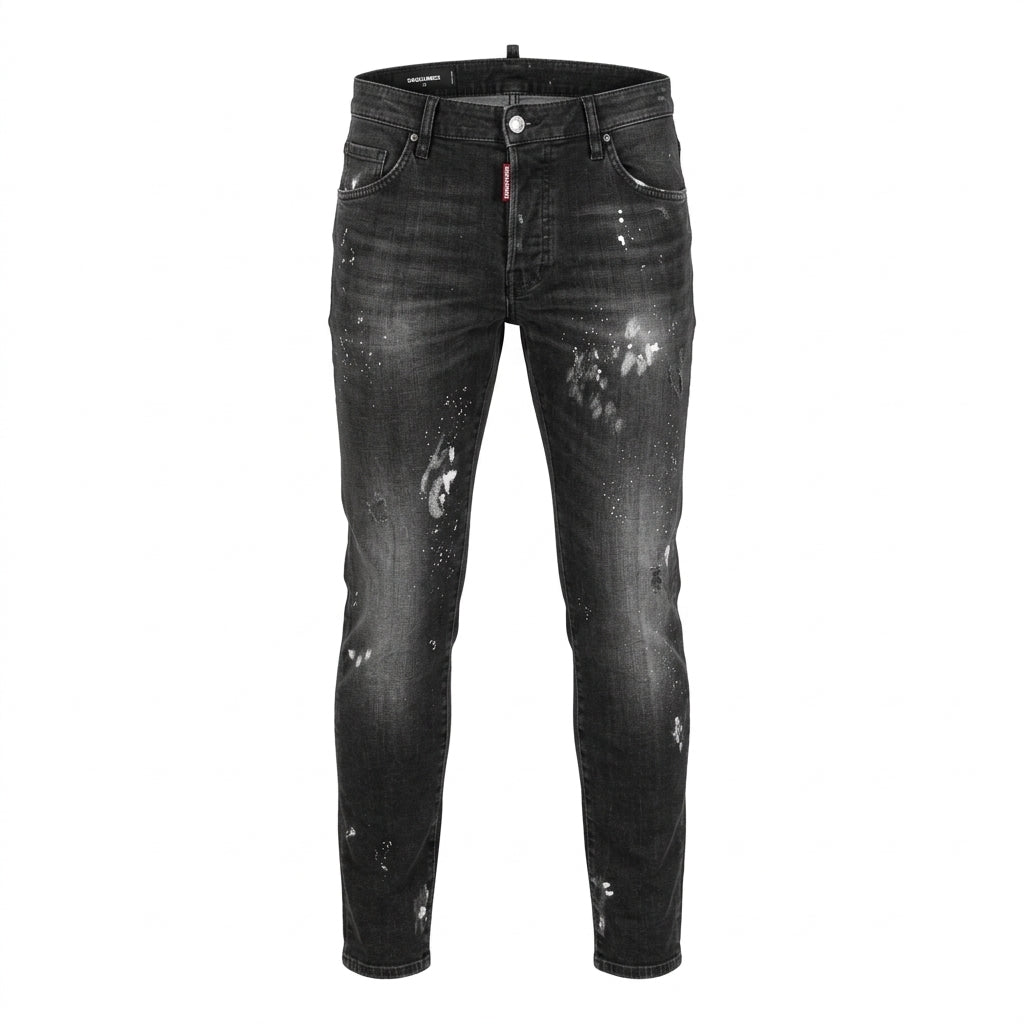 Dsquared2 teddy jeans featuring distressed detailing available at Lestyle Boutique Melbourne