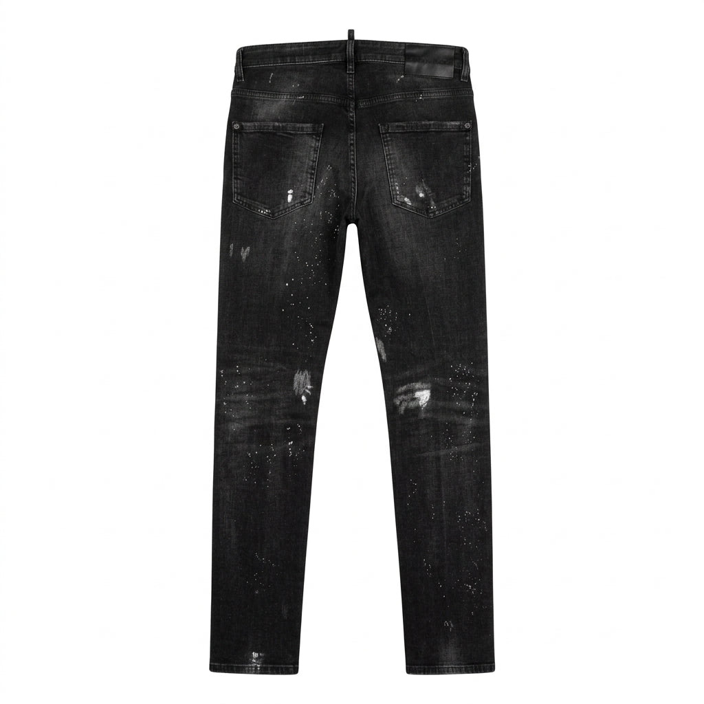 Dsquared2 teddy jeans featuring distressed detailing available at Lestyle Boutique Melbourne