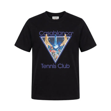 CASABLANCA T-SHIRT featuring Tennis Club graphic available at Lestyle Boutique Melbourne