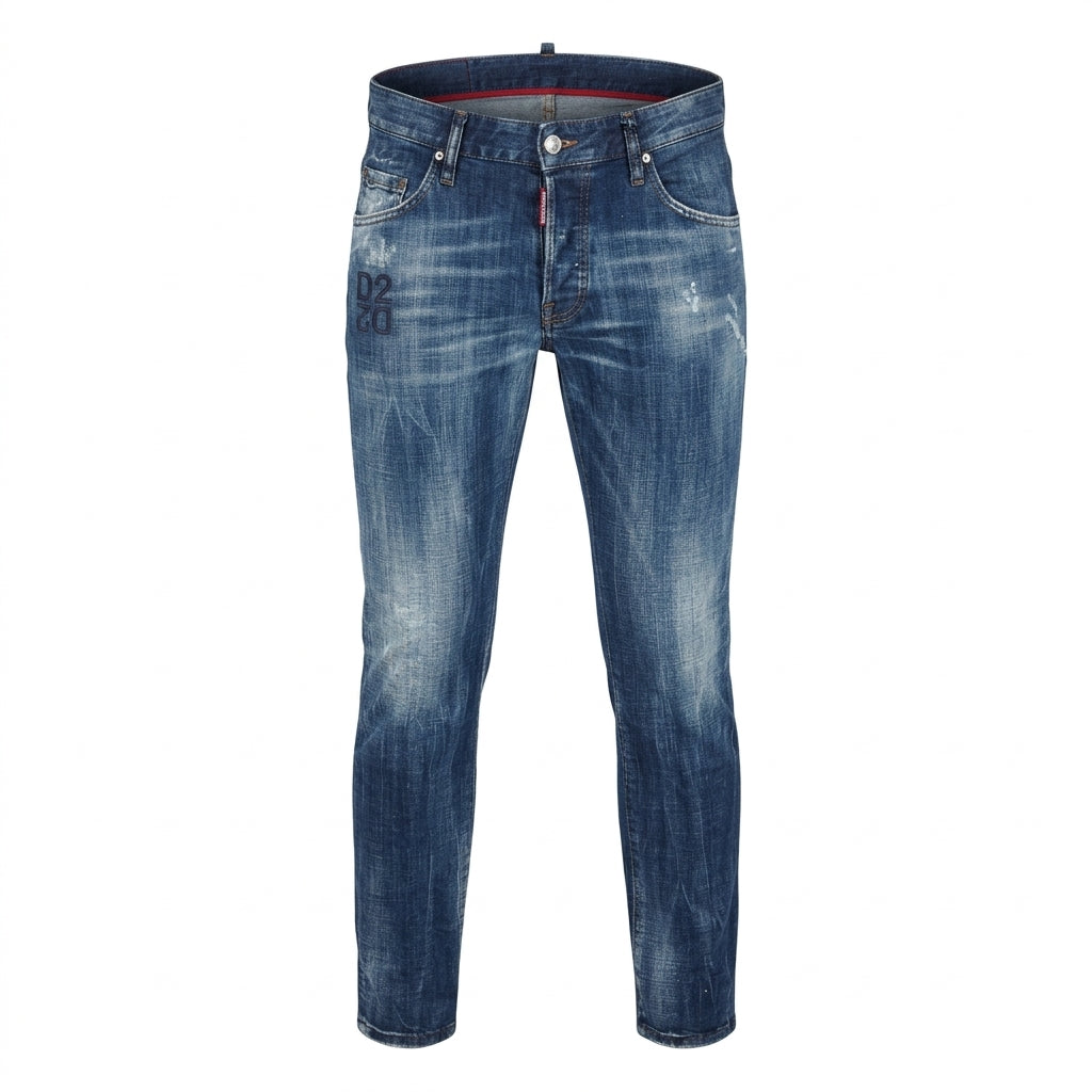 DSquared2 skater jeans featuring distressed denim available at Lestyle Boutique Melbourne