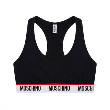 Moschino sports bra with branded elastic band available at Lestyle Boutique Melbourne