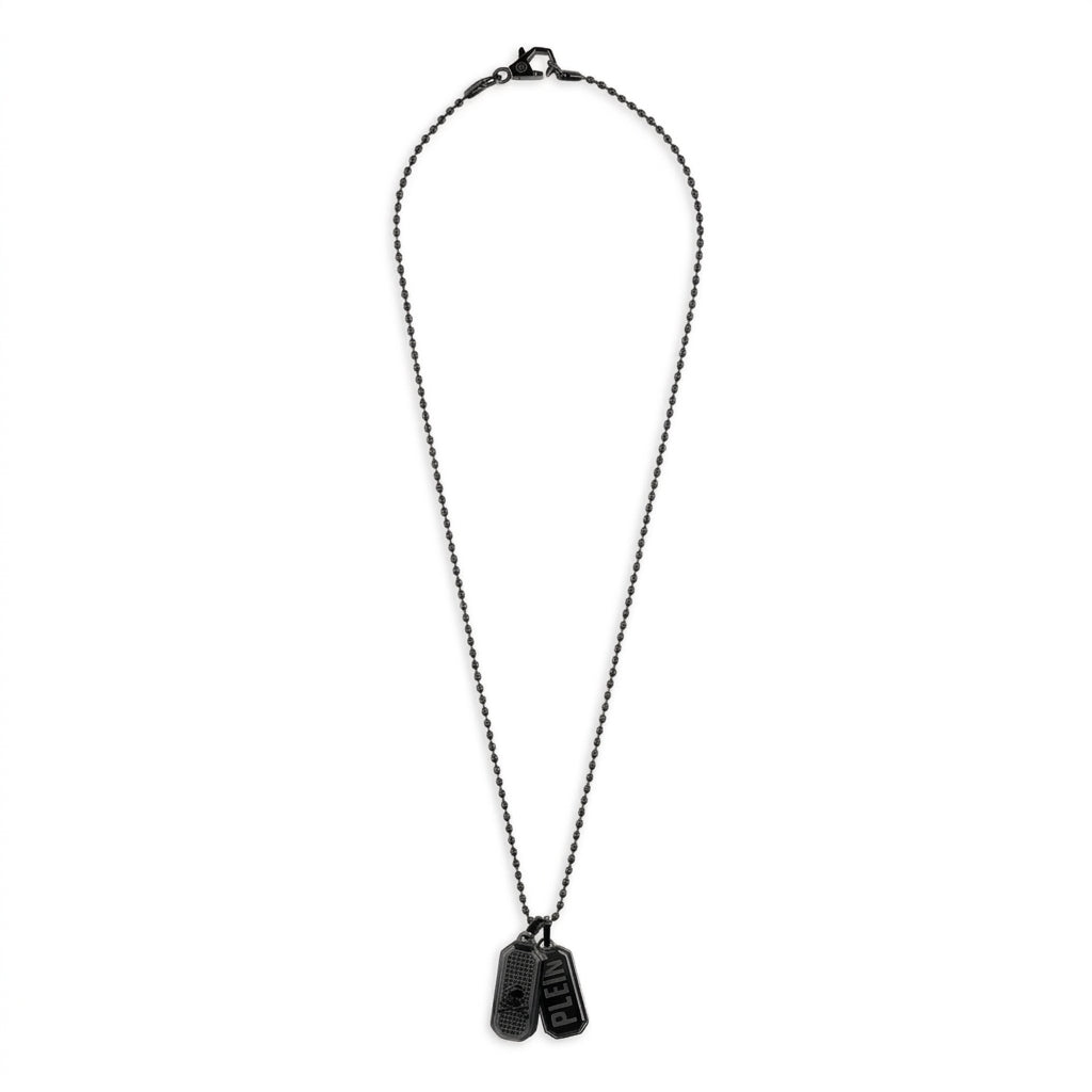 Philipp Plein crystal necklace featuring crystal embellishment available at Lestyle Boutique Melbourne
