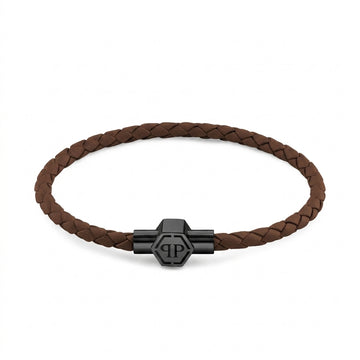 Philipp Plein bracelet featuring signature hexagonal logo available at Lestyle Boutique Melbourne
