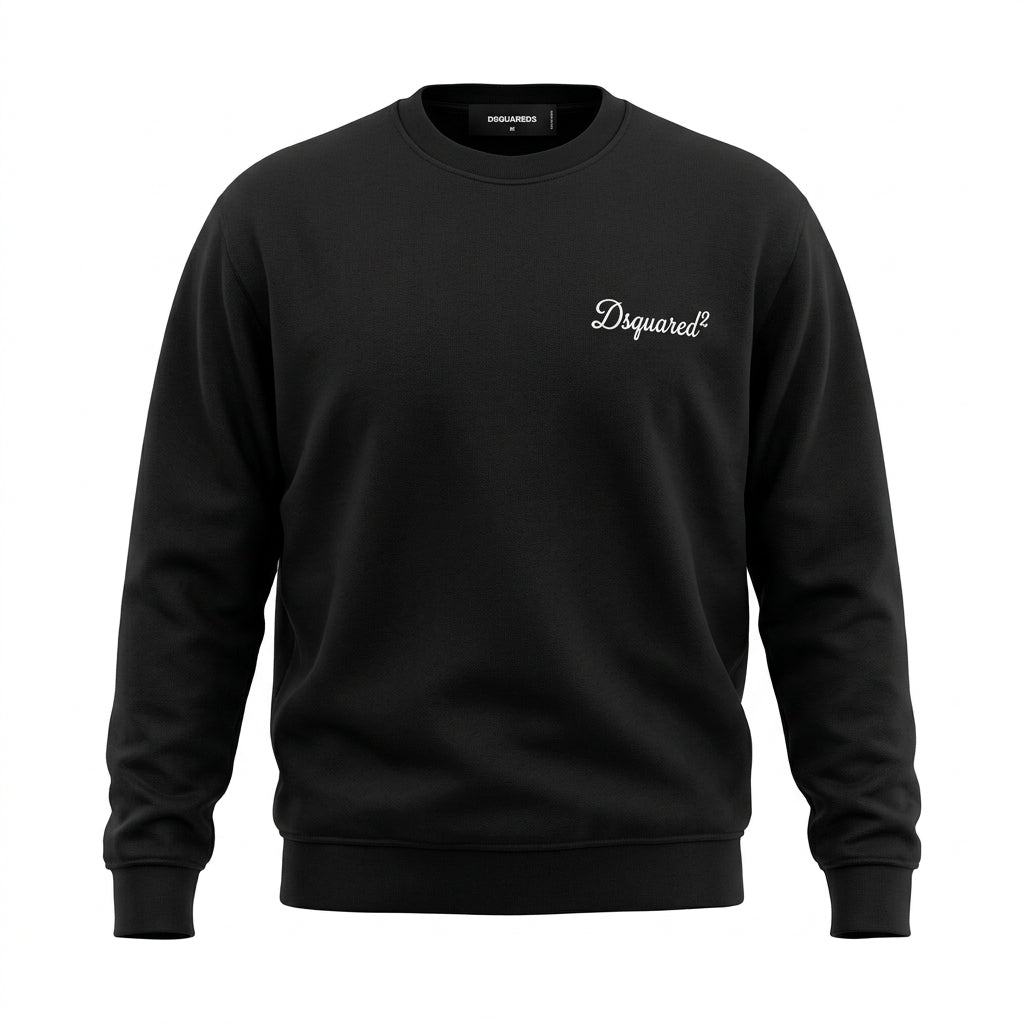 DSquared2 crewneck featuring signature relax fit available at Lestyle Boutique Melbourne