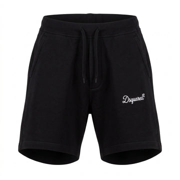 Dsquared2 Signature jersey shorts featuring logo print available at Lestyle Boutique Melbourne