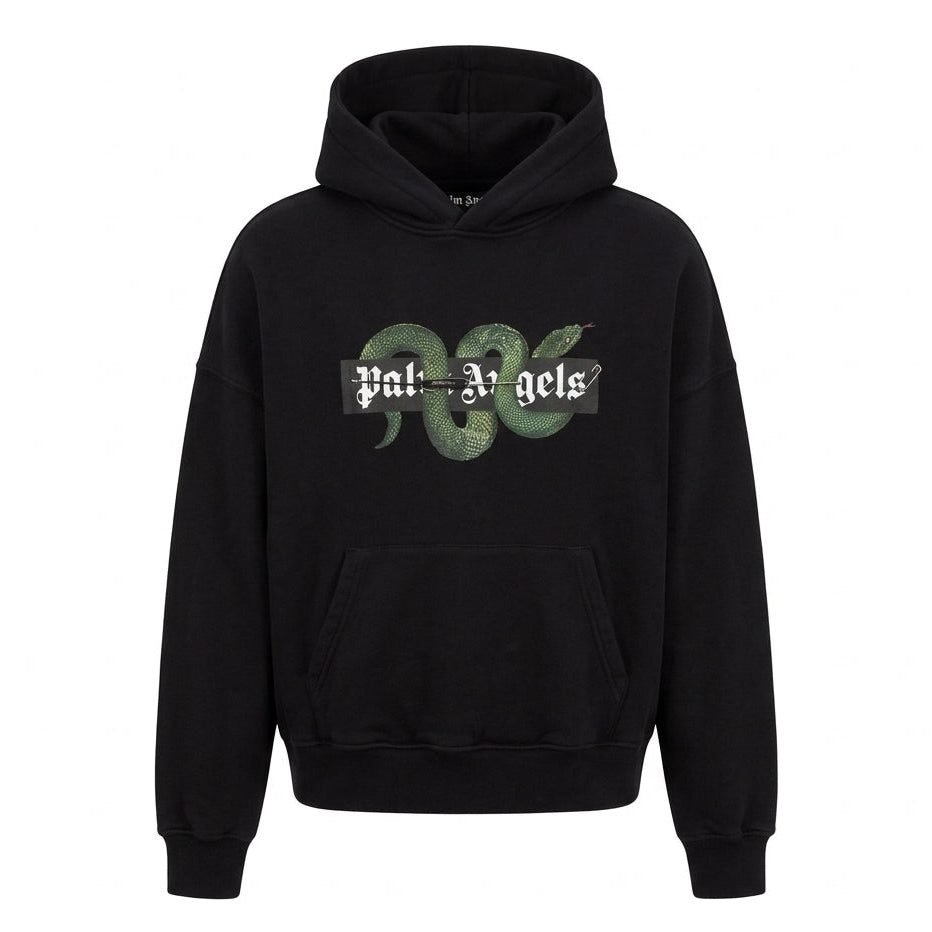 PALM ANGELS sweatshirt featuring snakes graphic available at Lestyle Boutique Melbourne