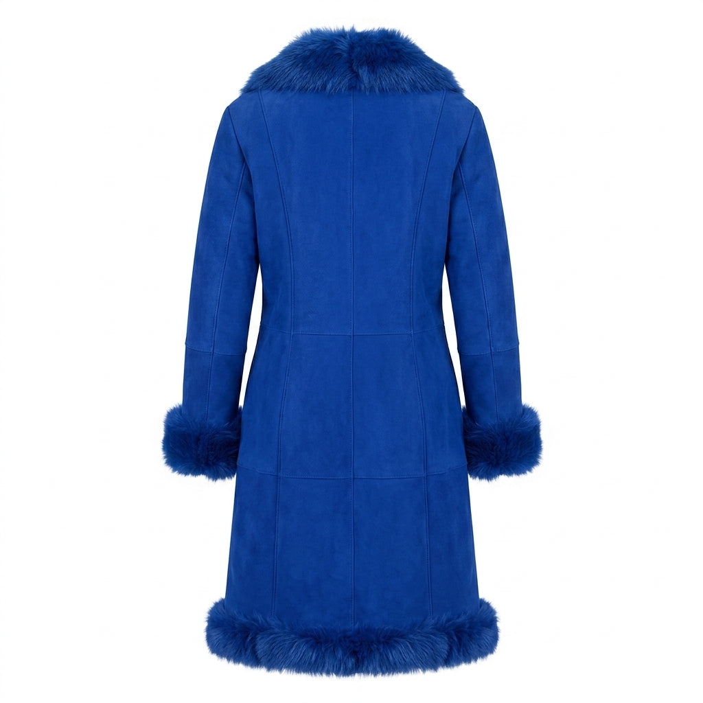 Versace Jeans Couture coat featuring fur details available at Lestyle Boutique Melbourne
