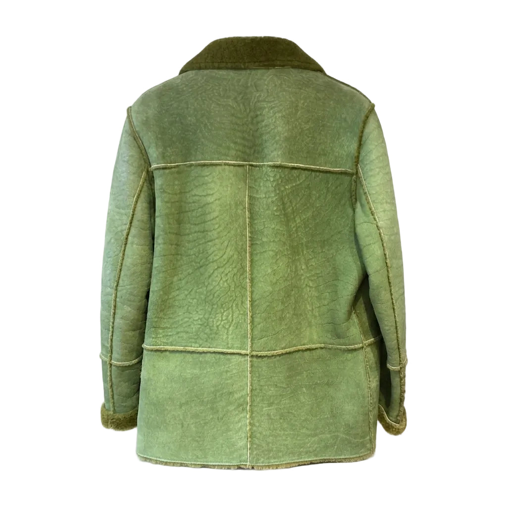Versace Jeans Couture coat featuring a plush collar available at Lestyle Boutique Melbourne