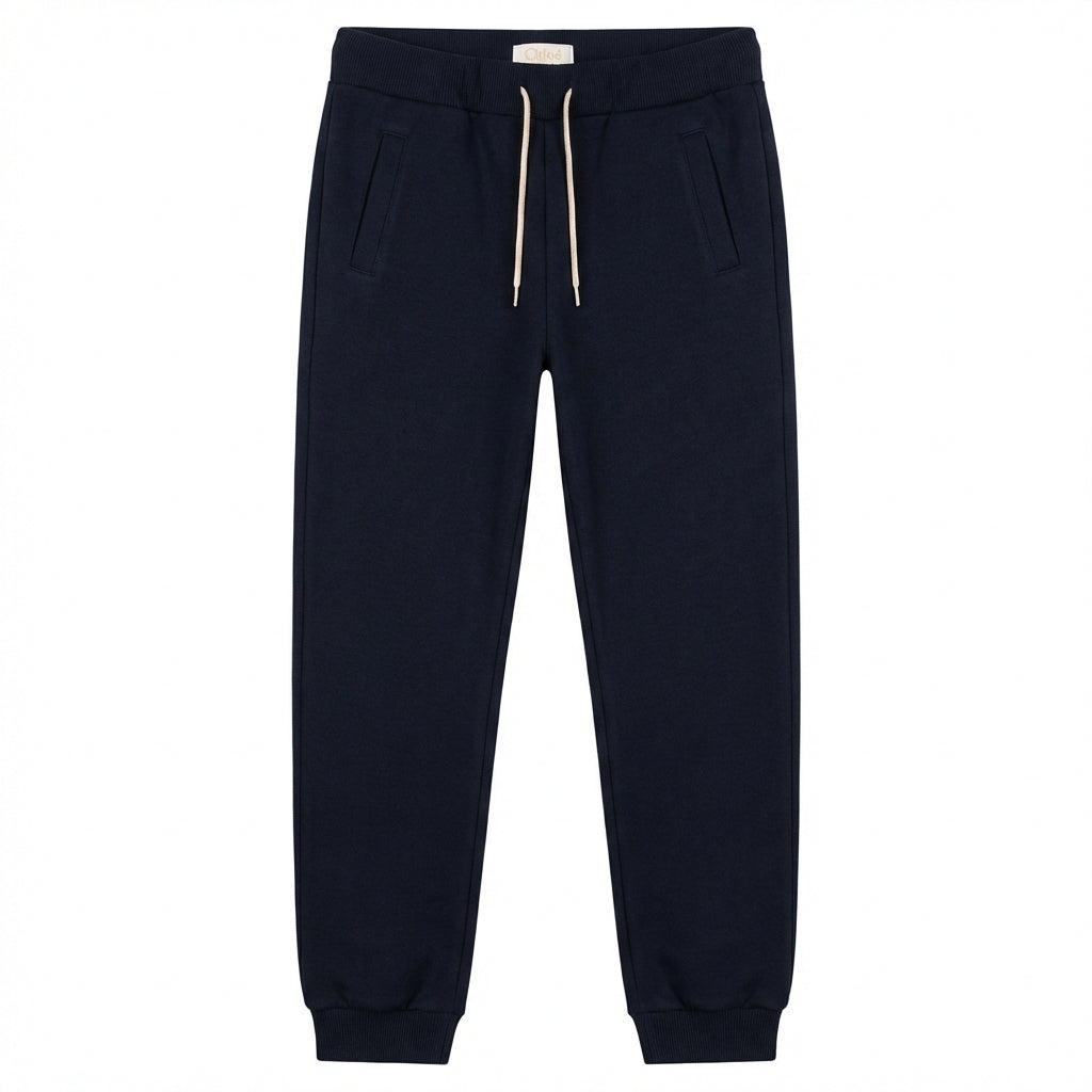 Chloé kids pants featuring adjustable drawstring available at Lestyle Boutique Melbourne