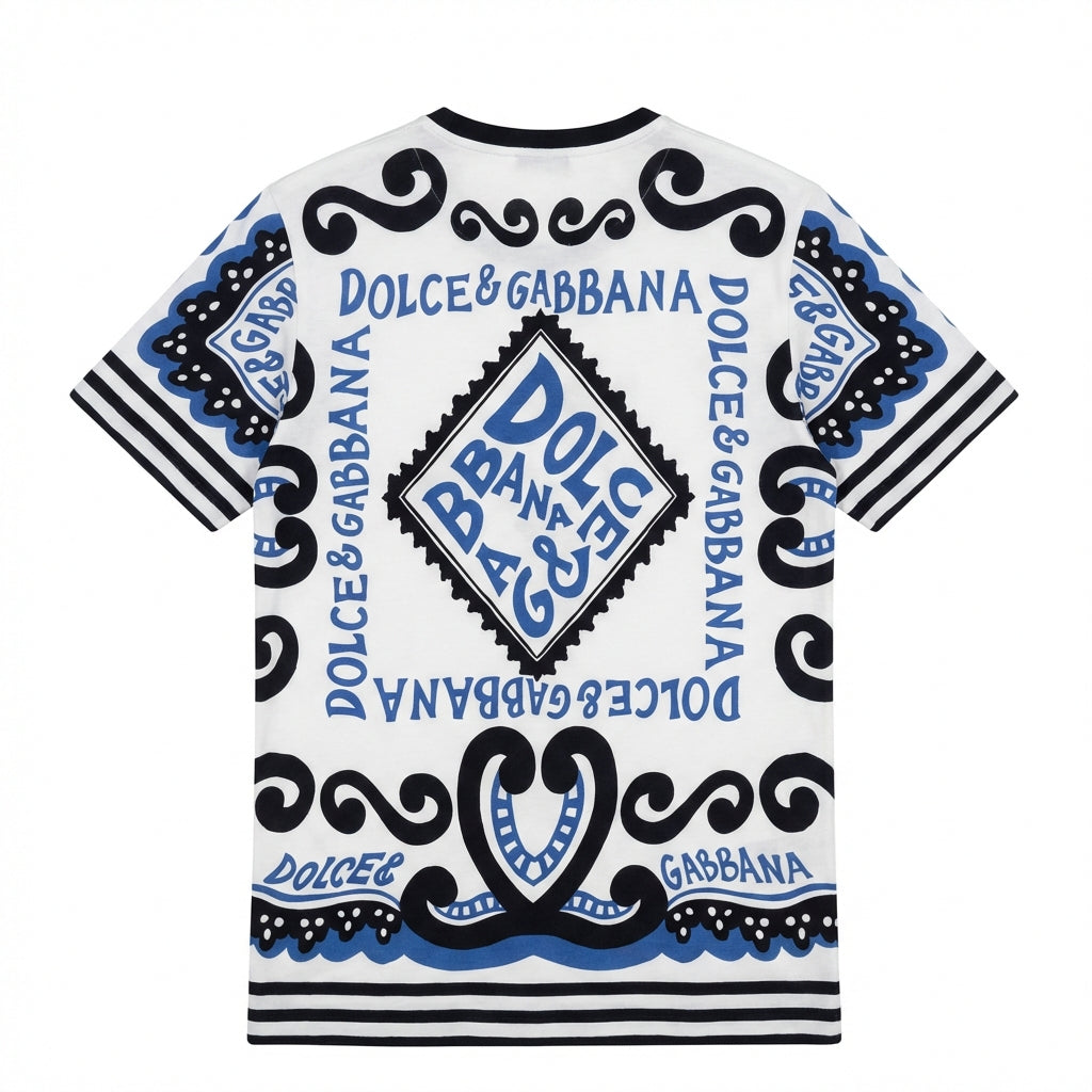 Dolce & Gabbana t-shirt featuring bold logo design available at Lestyle Boutique Melbourne