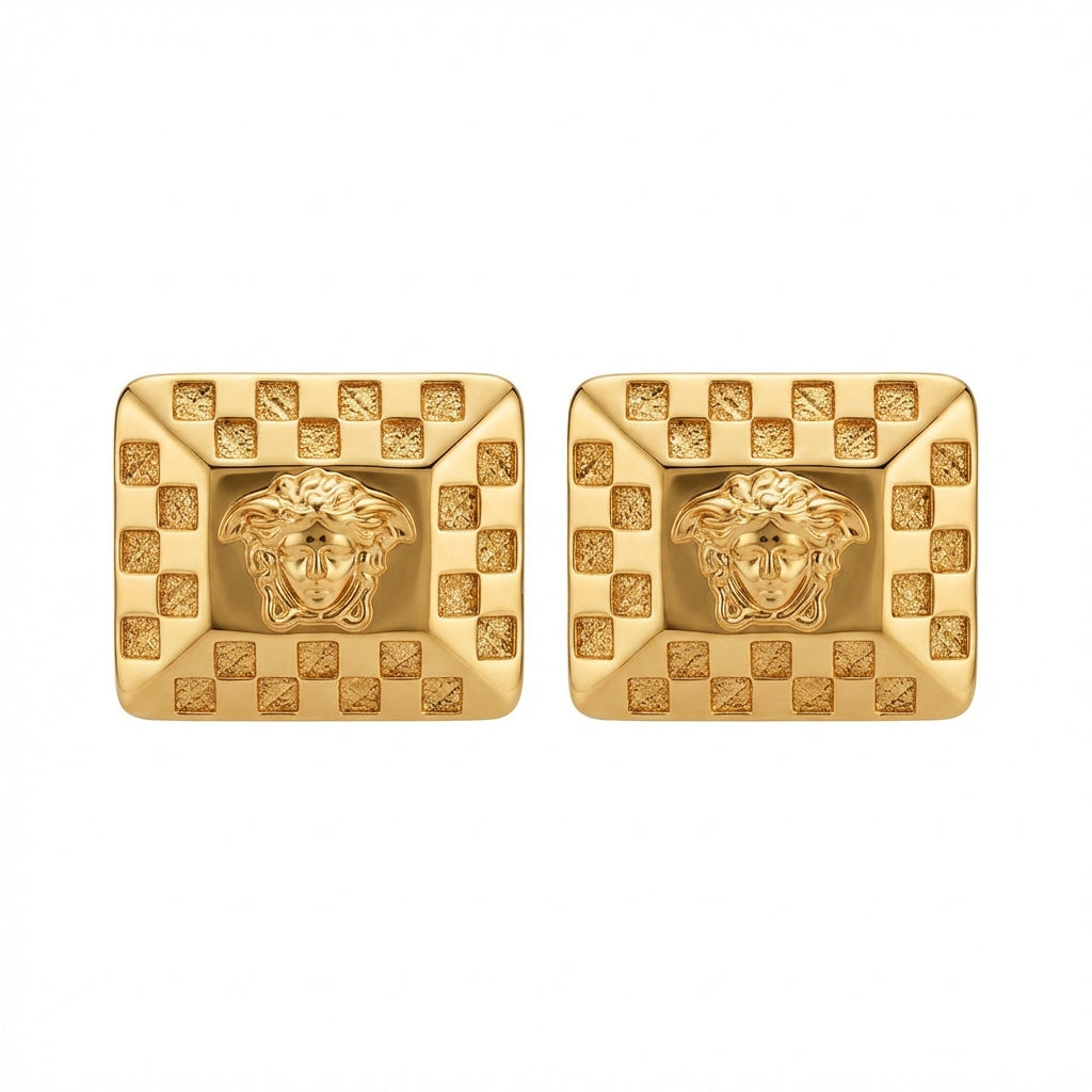 Versace cufflinks featuring a bold design available at Lestyle Boutique Melbourne