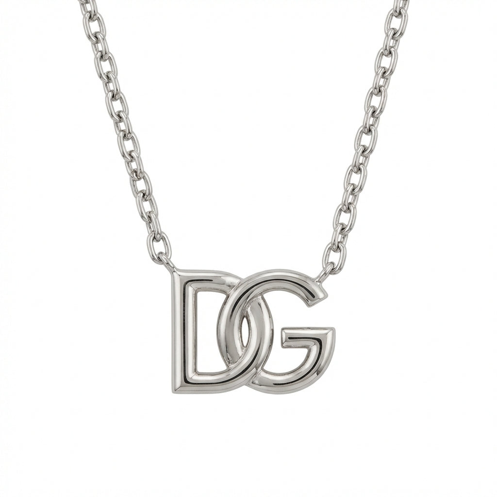 Dolce & Gabbana necklace featuring DG logo available at Lestyle Boutique Melbourne