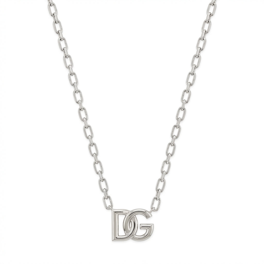 Dolce & Gabbana necklace featuring DG logo available at Lestyle Boutique Melbourne