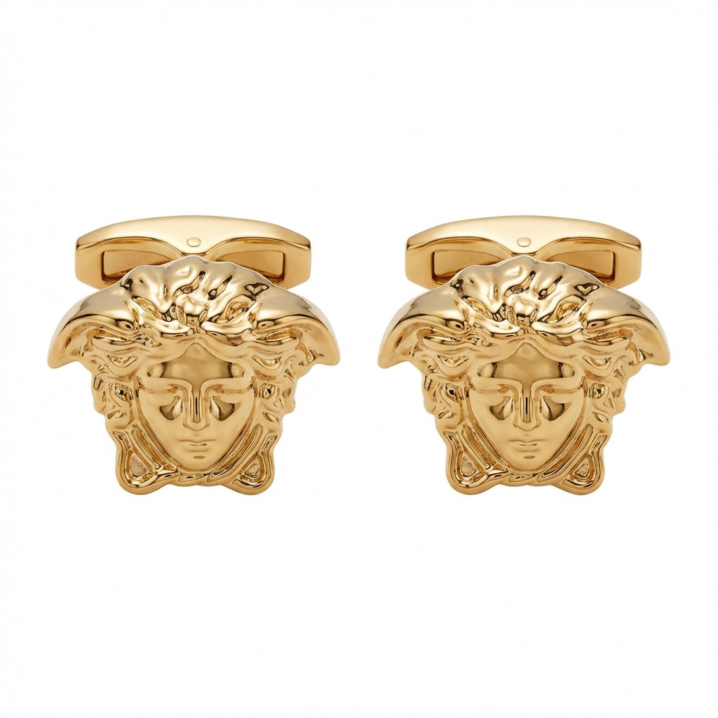Versace cufflinks featuring Medusa head available at Lestyle Boutique Melbourne
