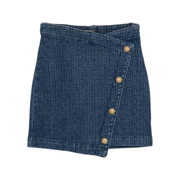 BALMAIN KIDS SKIRT featuring logo-print available at Lestyle Boutique Melbourne