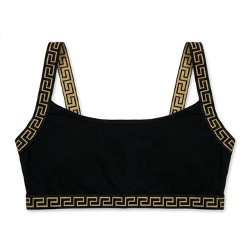 Versace women's top featuring geometric trim available at Lestyle Boutique Melbourne