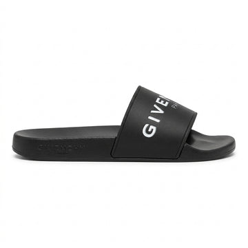Givenchy slides featuring bold logo available at Lestyle Boutique Melbourne