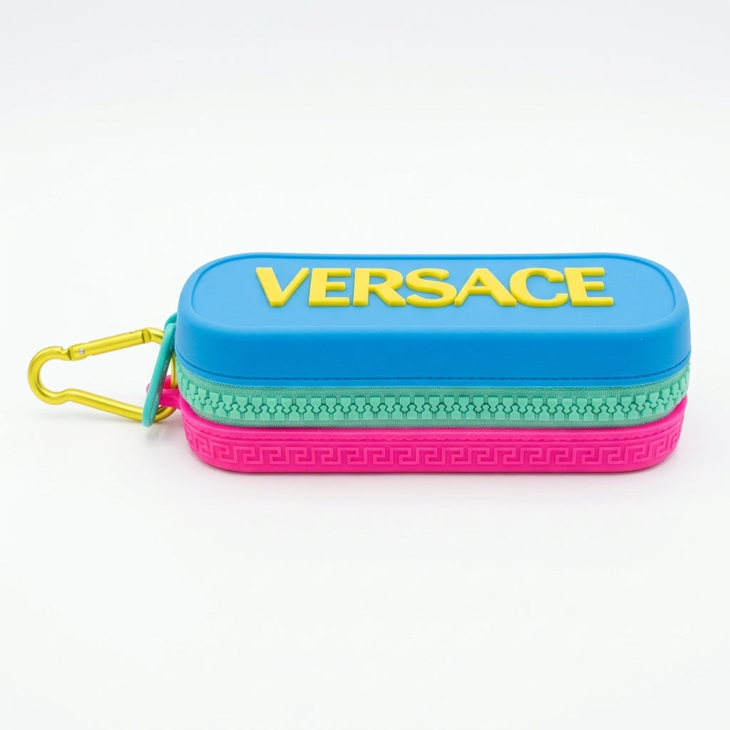 Versace kids sunglasses featuring a bold pink frame available at Lestyle Boutique Melbourne