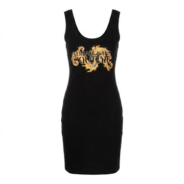 Versace Jeans Couture dress featuring bold logo design available at Lestyle Boutique Melbourne