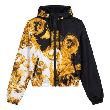 Versace Jeans Couture jacket featuring bold baroque print available at Lestyle Boutique Melbourne