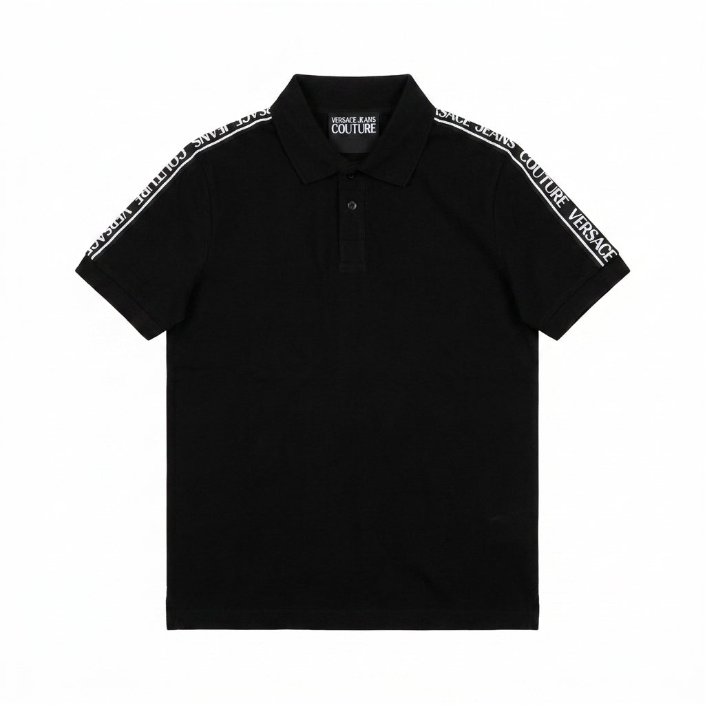Versace Jeans Couture polo featuring logo tape available at Lestyle Boutique Melbourne